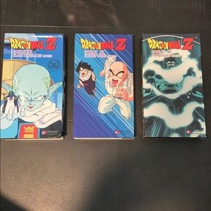 3 dragon balls vhs 📼